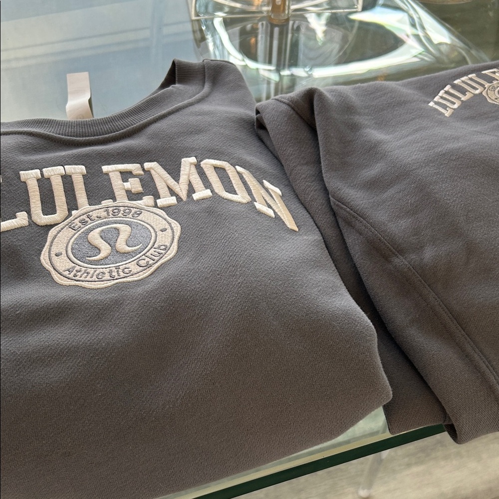 lululemon athletica Gray women’s lounge set